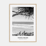 Noosa Heads Portrait B&W No 2 Poster