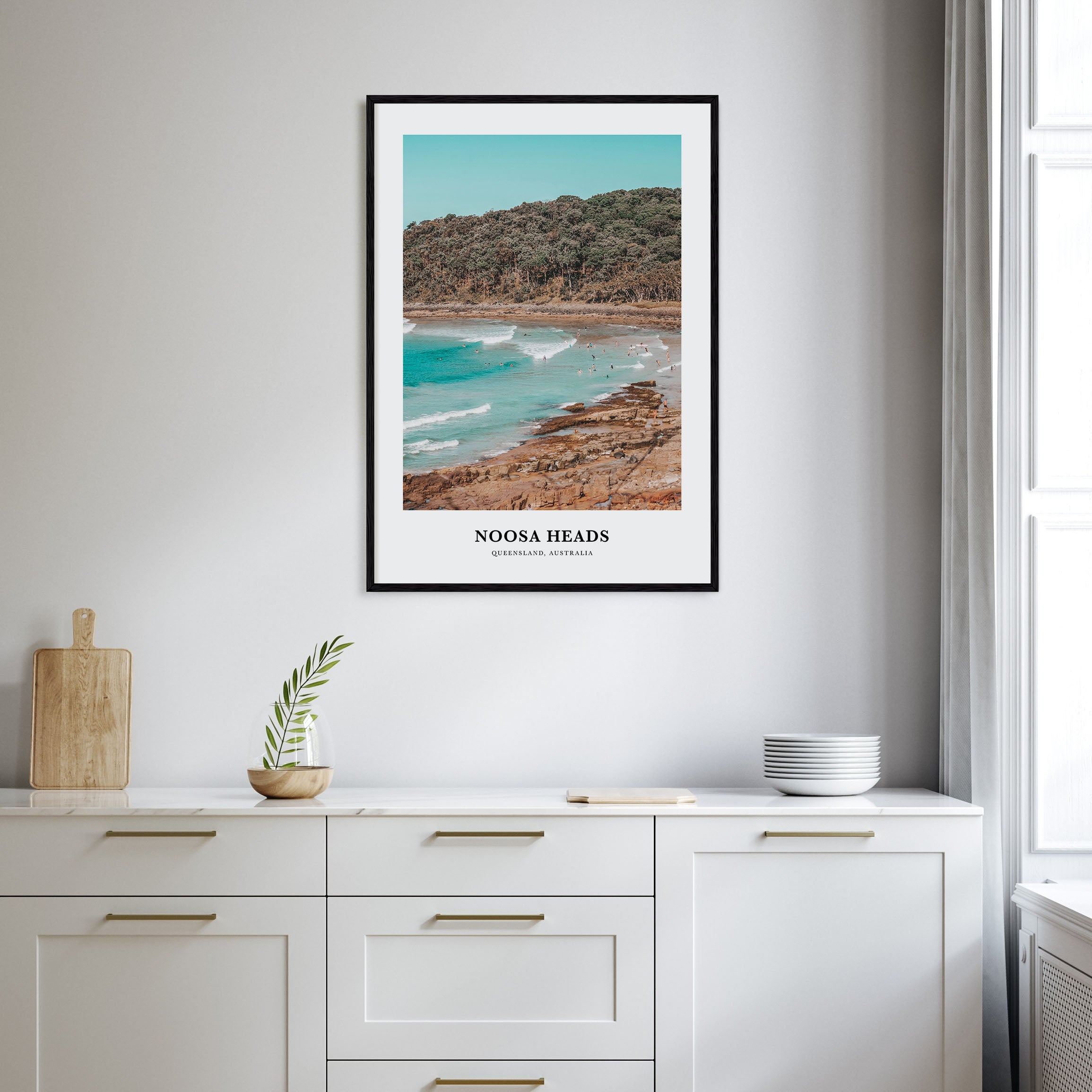 Noosa Heads Portrait Color Poster