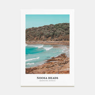 Noosa Heads Portrait Color Poster