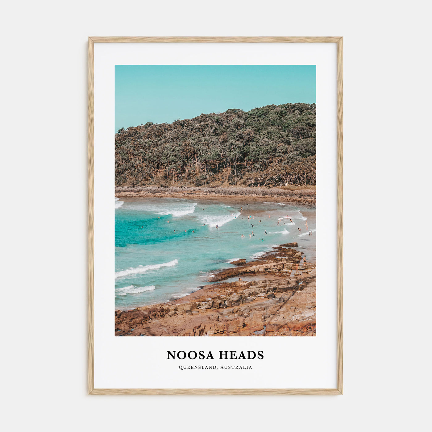 Noosa Heads Portrait Color Poster