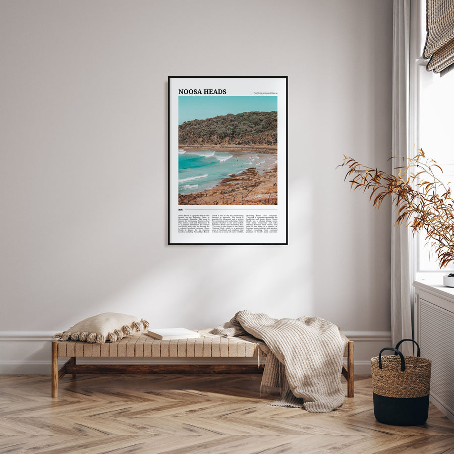 Noosa Heads Travel Color Poster