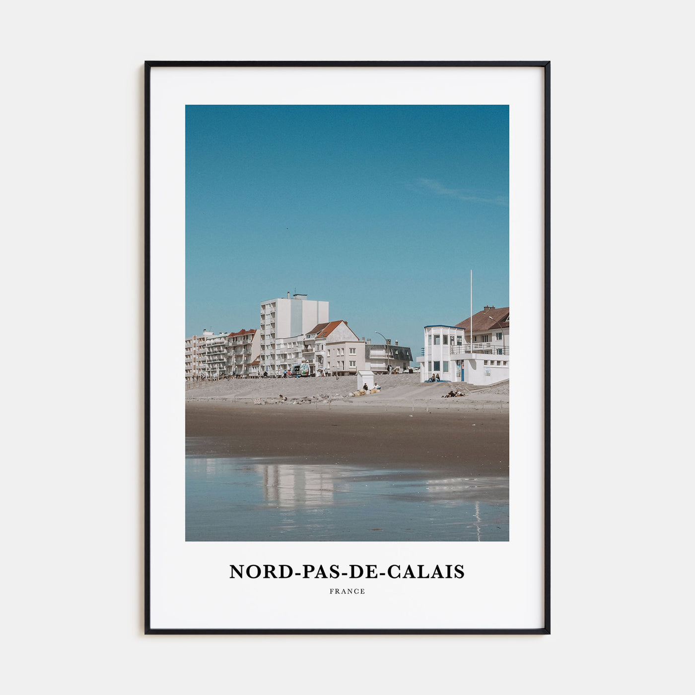 Nord-Pas-de-Calais Portrait Color Poster
