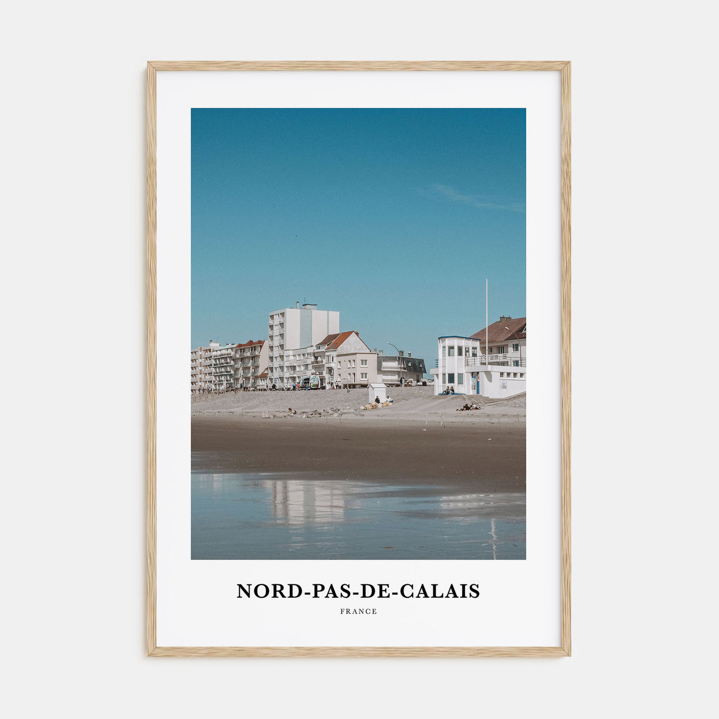 Nord-Pas-de-Calais Portrait Color Poster