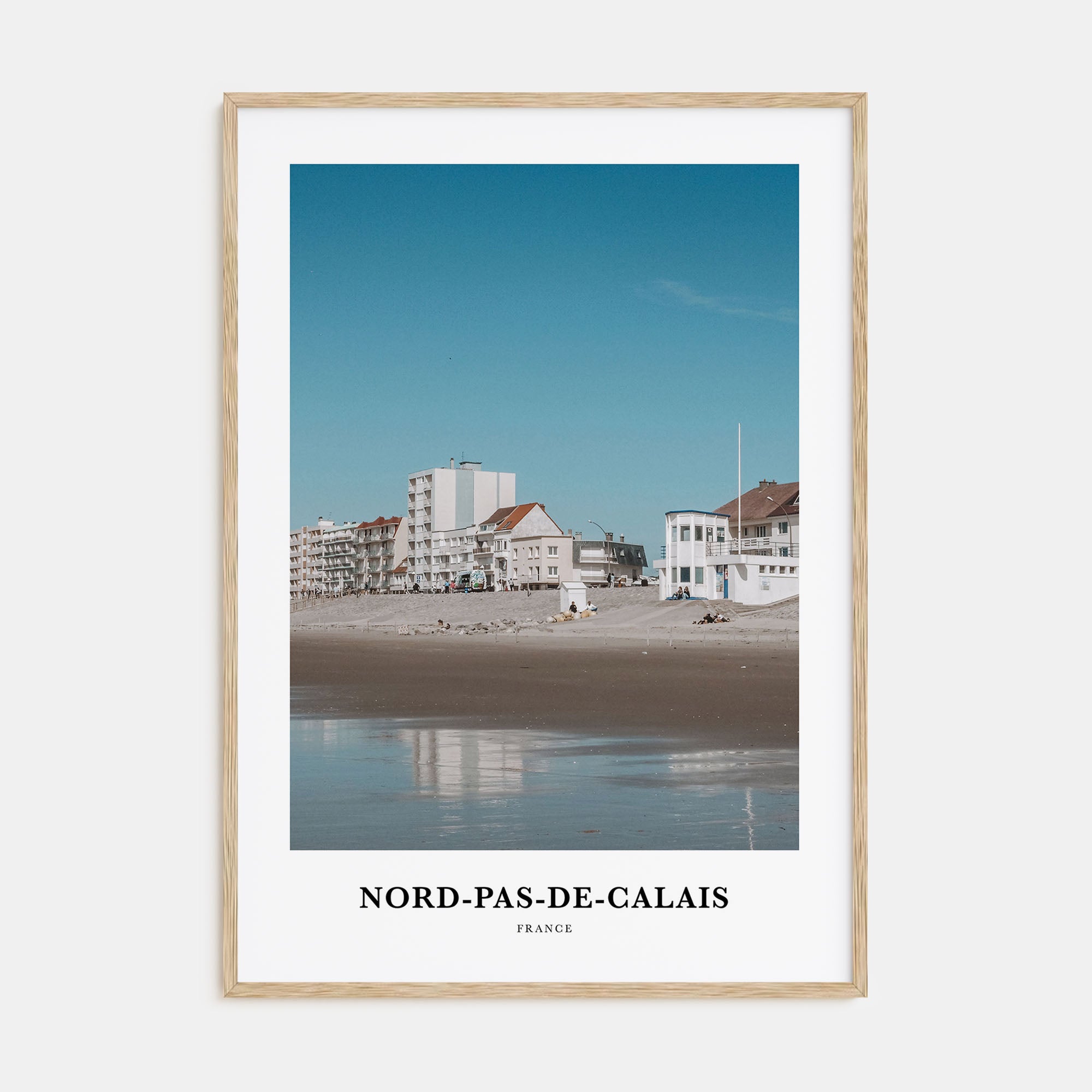 Nord-Pas-de-Calais Portrait Color Poster
