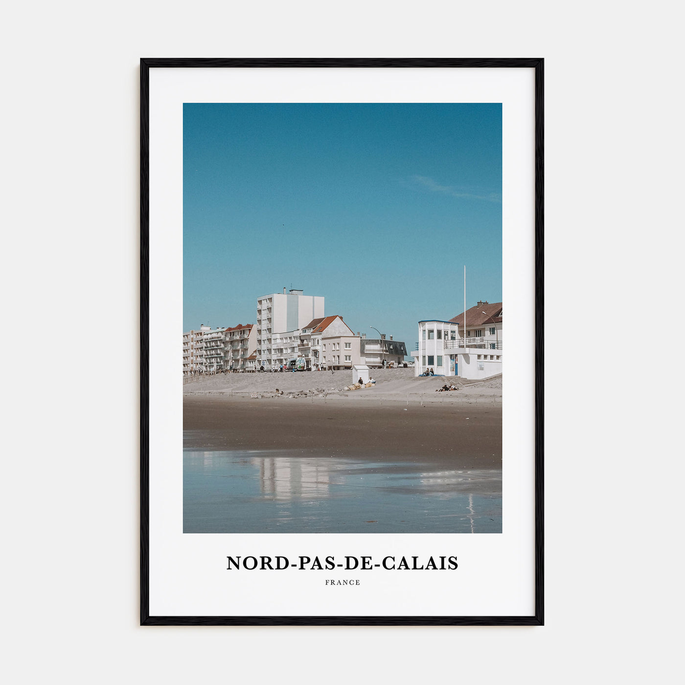 Nord-Pas-de-Calais Portrait Color Poster