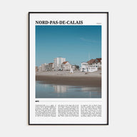 Nord-Pas-de-Calais Travel Color Poster