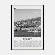 Nordkapp Travel B&W Poster