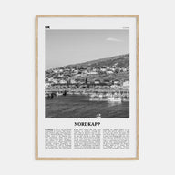 Nordkapp Travel B&W Poster