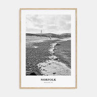 Norfolk, England Portrait B&W Poster