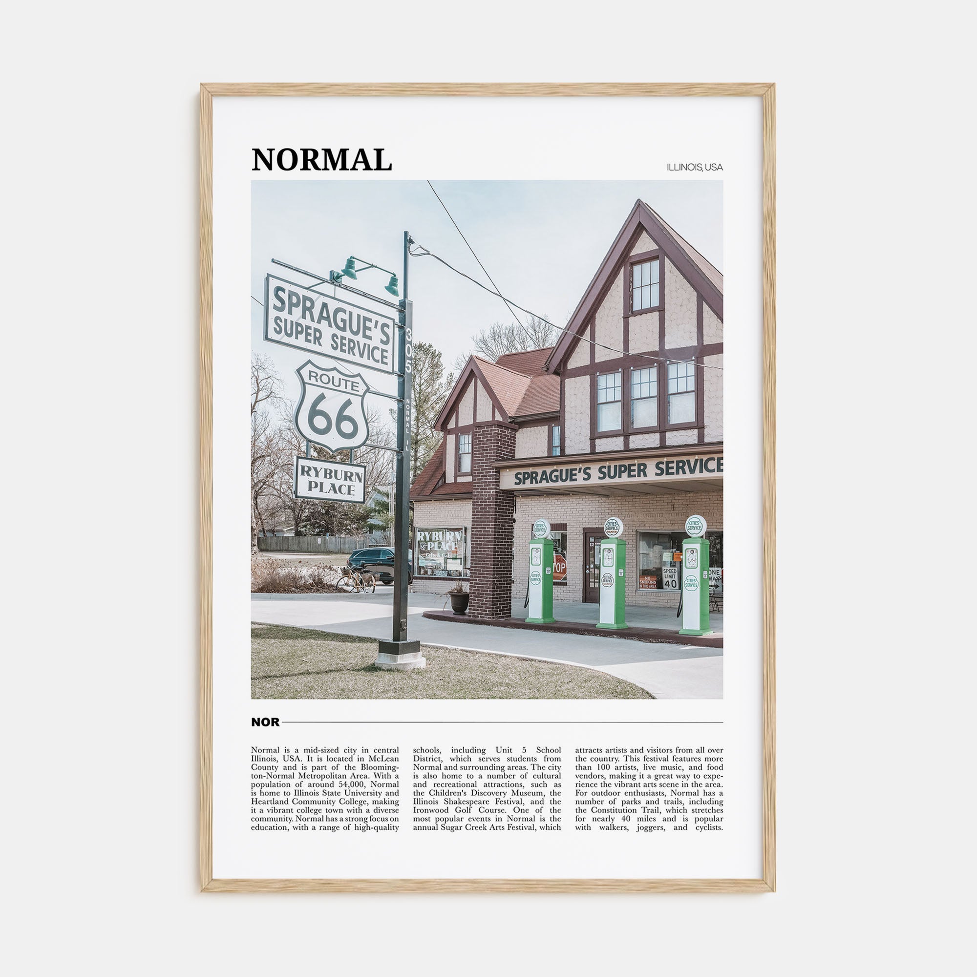 Normal Travel Color Poster