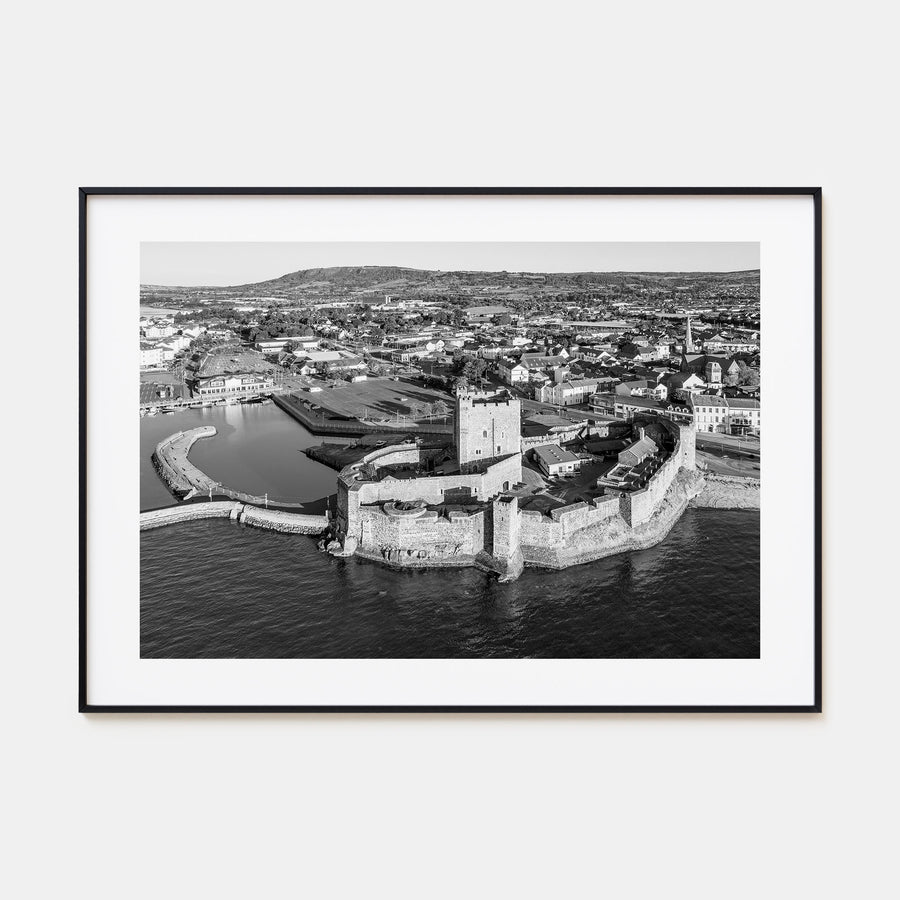 Norman Landscape B&W Poster