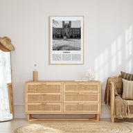 Norman Travel B&W Poster