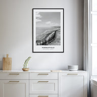 Normanville Portrait B&W Poster