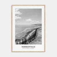 Normanville Portrait B&W Poster
