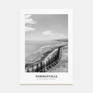 Normanville Portrait B&W Poster