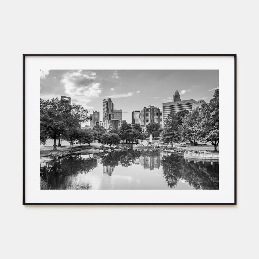 North Carolina Landscape B&W Poster
