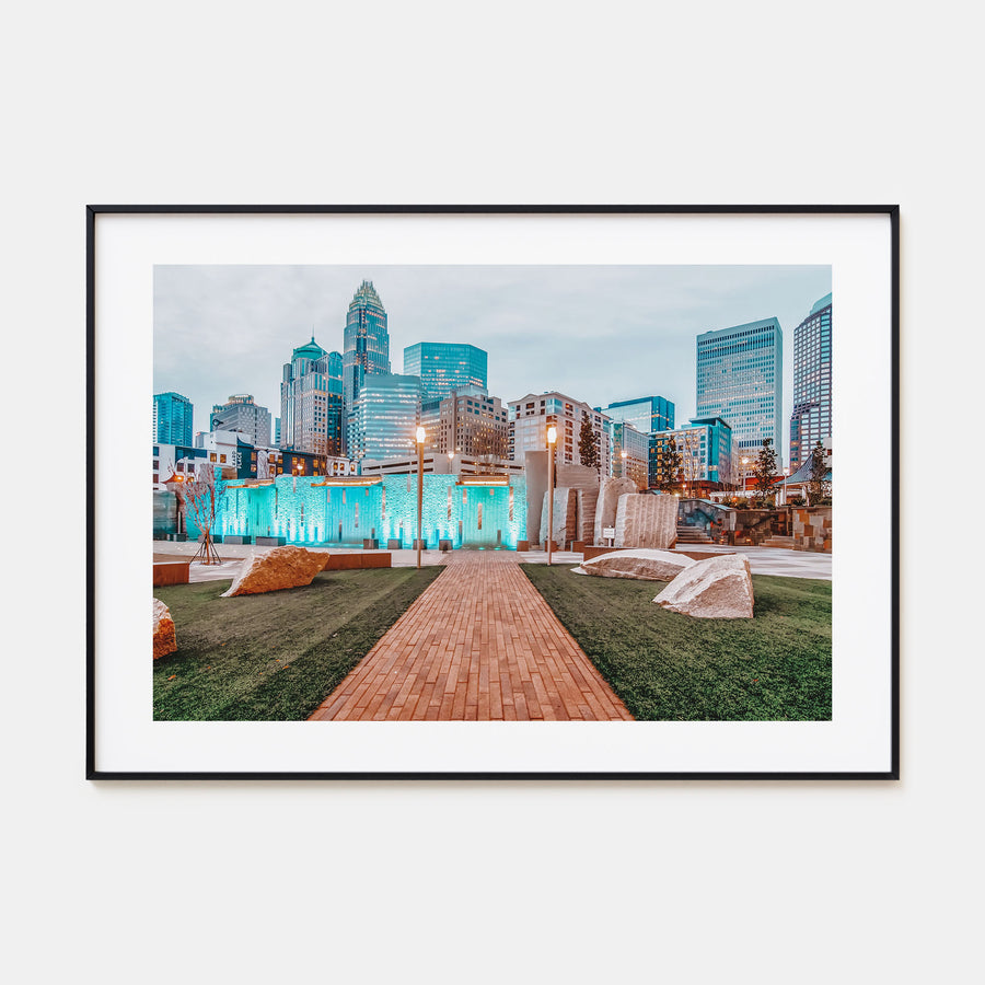 North Carolina Landscape Color Poster