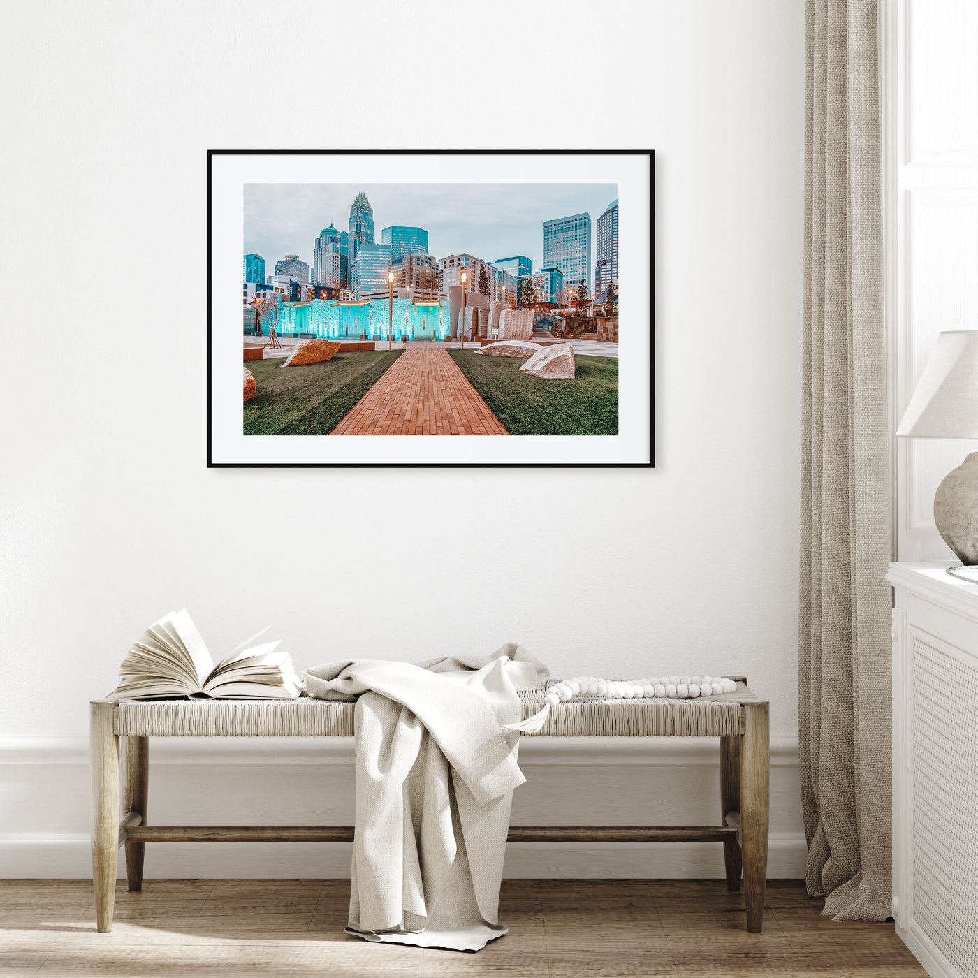 North Carolina Landscape Color Poster