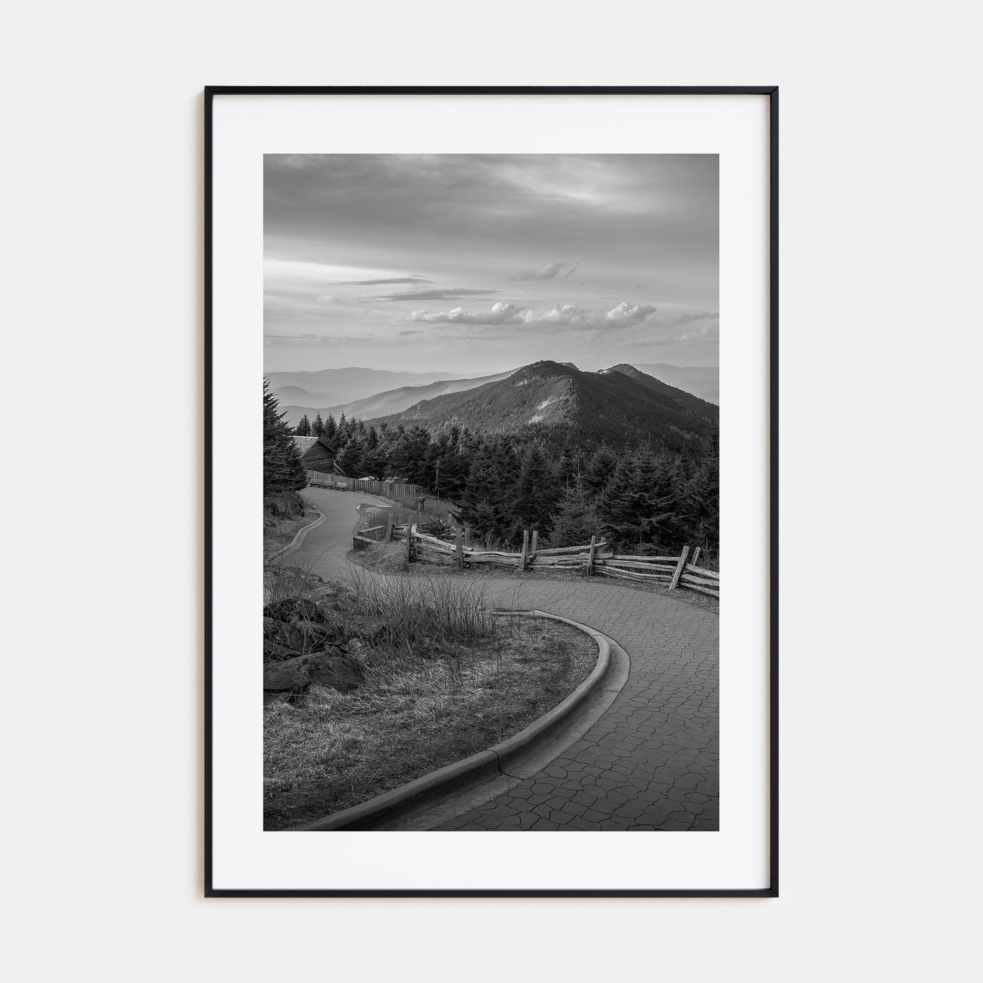 North Carolina Photo B&W No 2 Poster