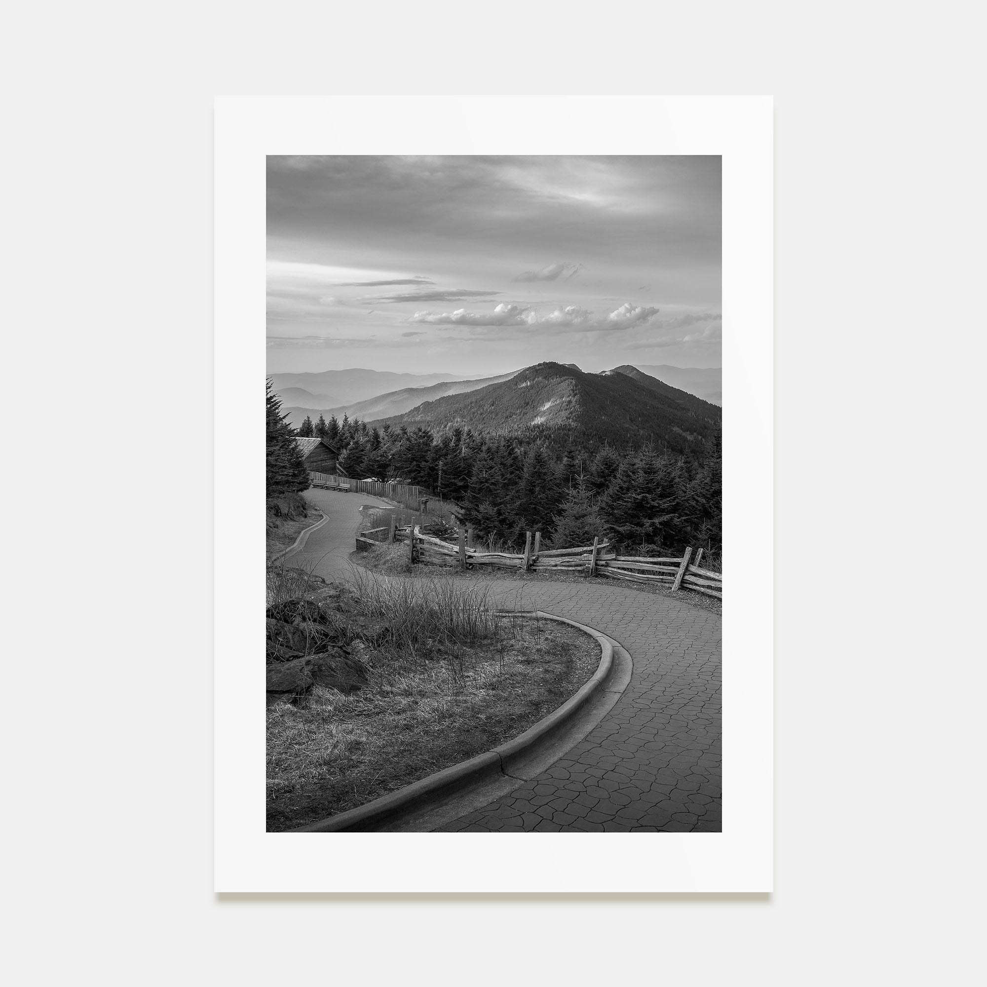 North Carolina Photo B&W No 2 Poster