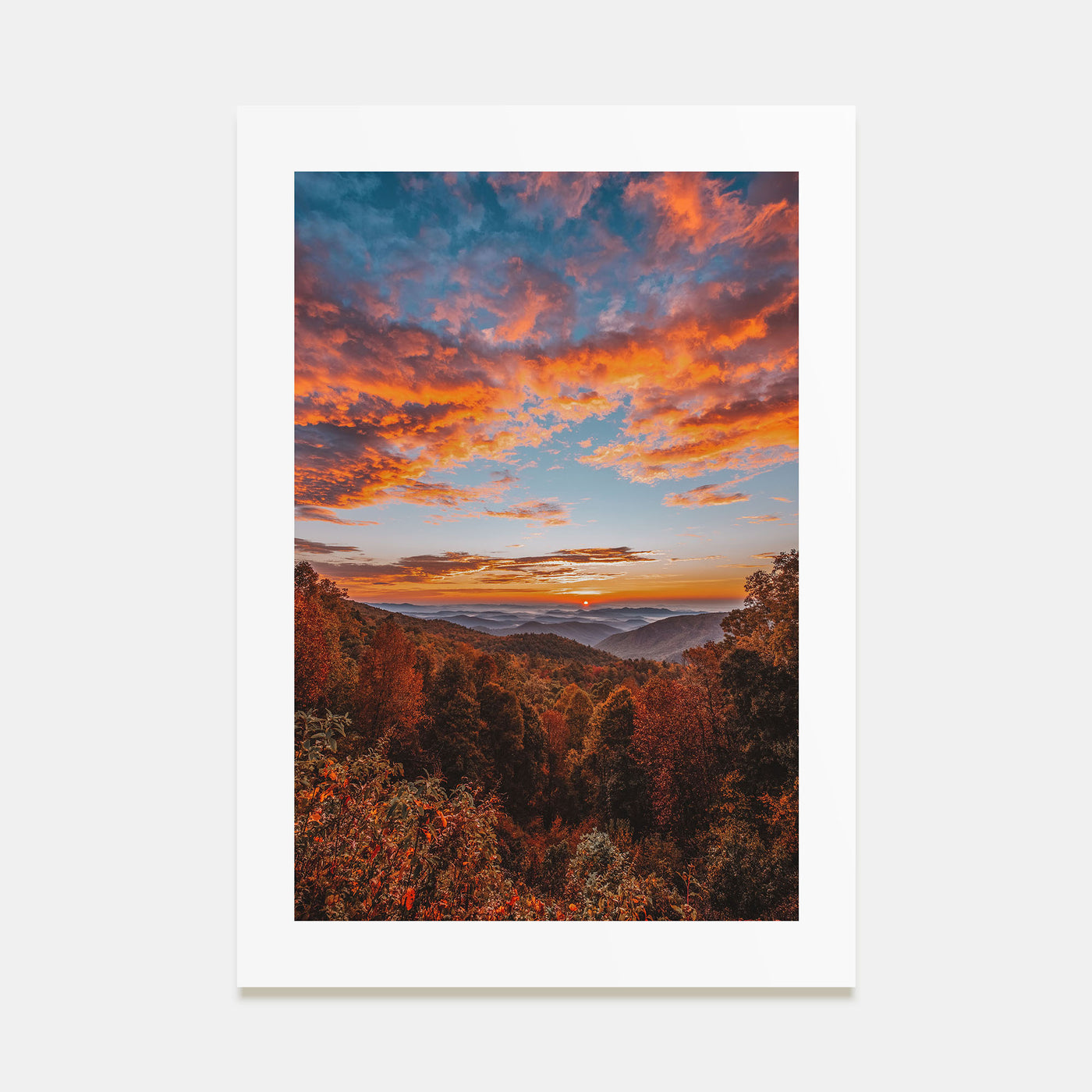 North Carolina Photo Color No 2 Poster