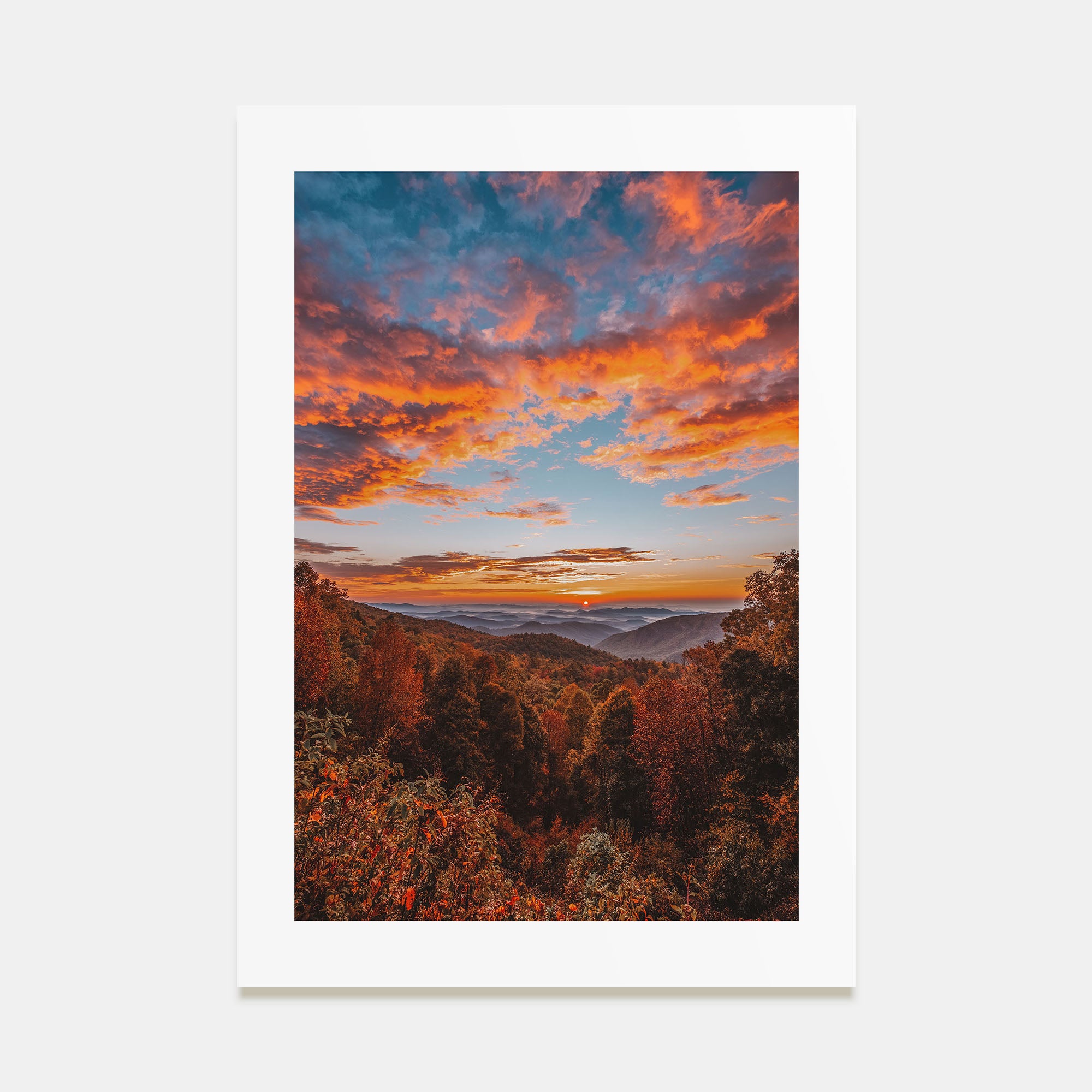 North Carolina Photo Color No 2 Poster