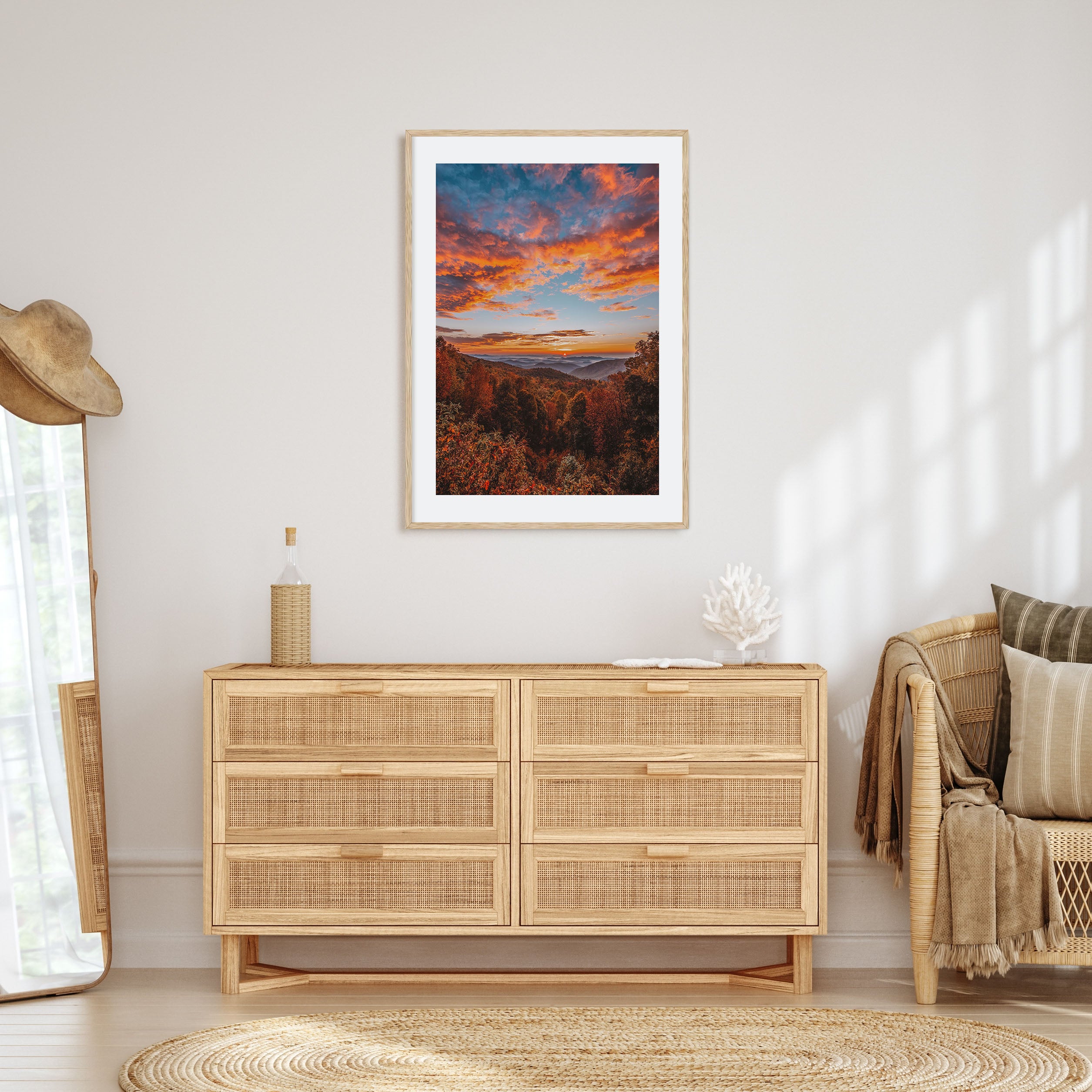 North Carolina Photo Color No 2 Poster