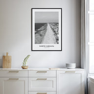 North Carolina Portrait B&W No 1 Poster