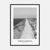 North Carolina Portrait B&W No 1 Poster