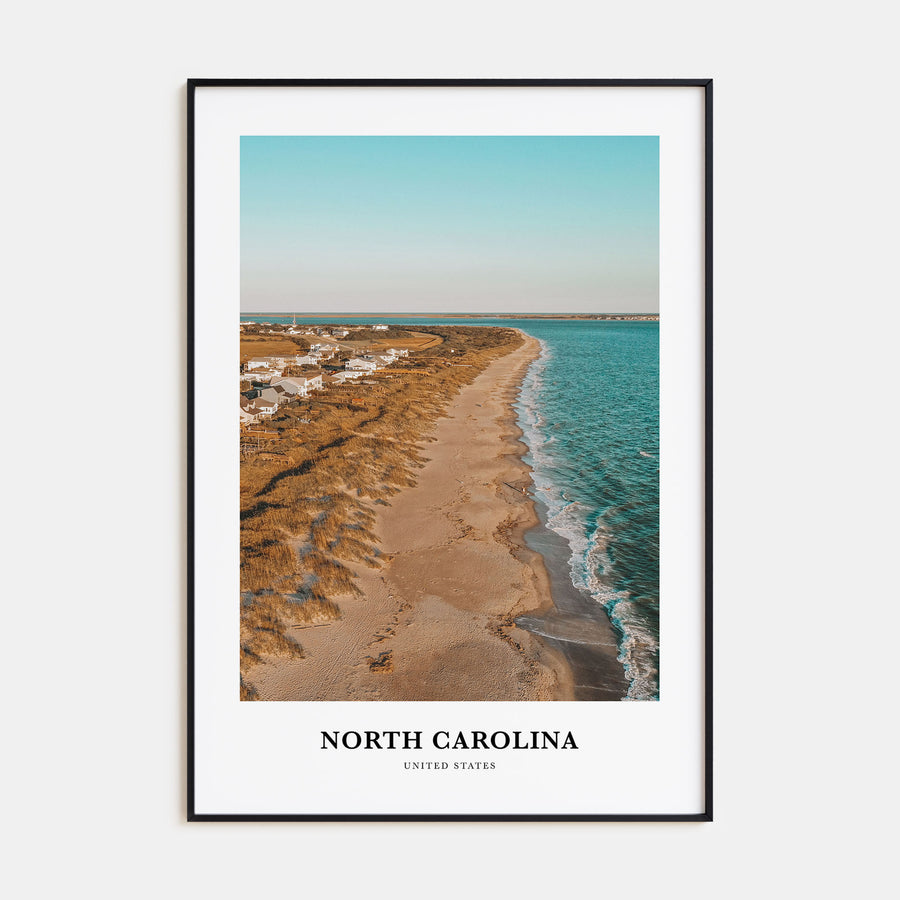North Carolina Portrait Color No 2 Poster
