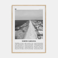 North Carolina Travel B&W No 4 Poster