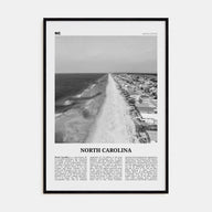 North Carolina Travel B&W No 4 Poster