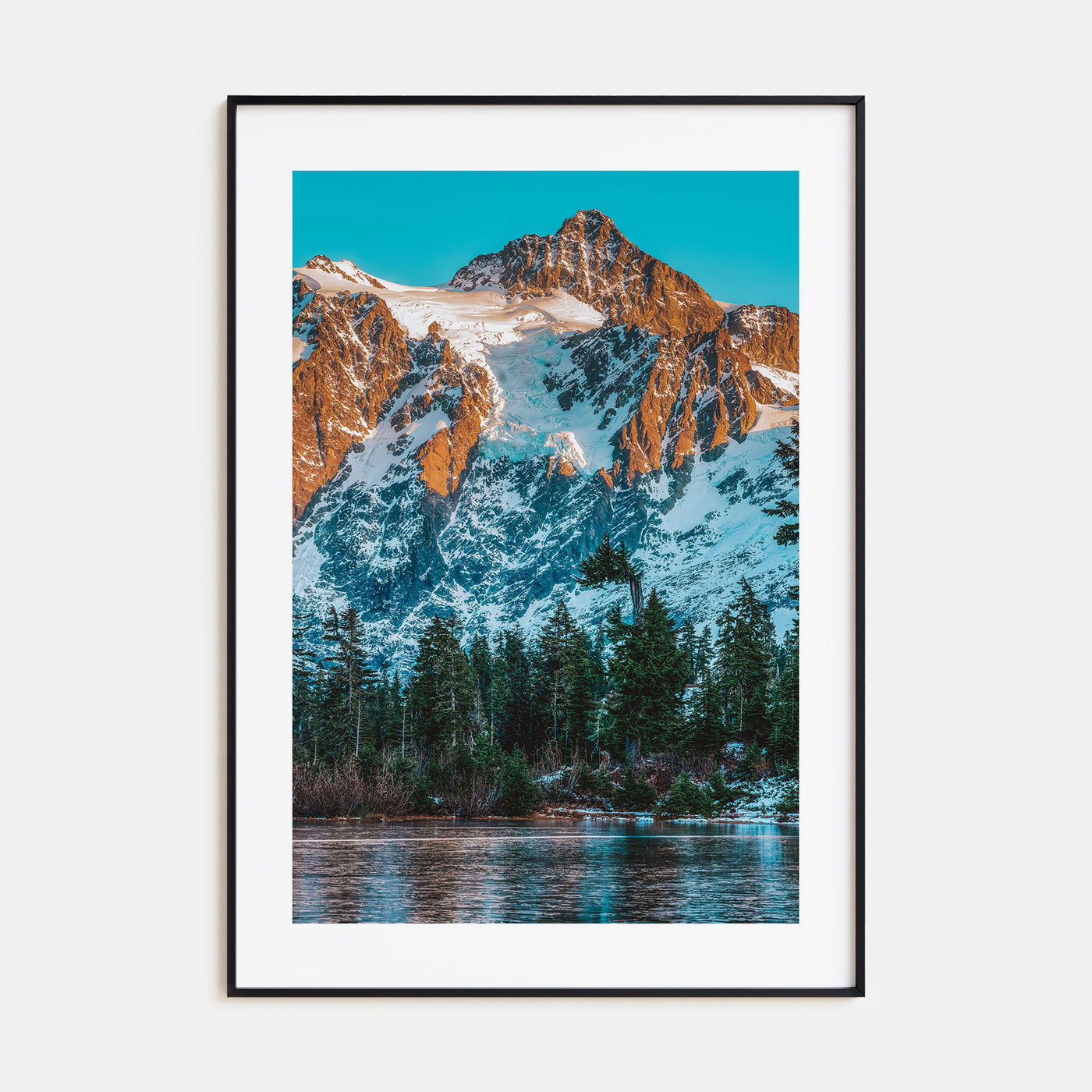 North Cascades National Park Photo Color Poster