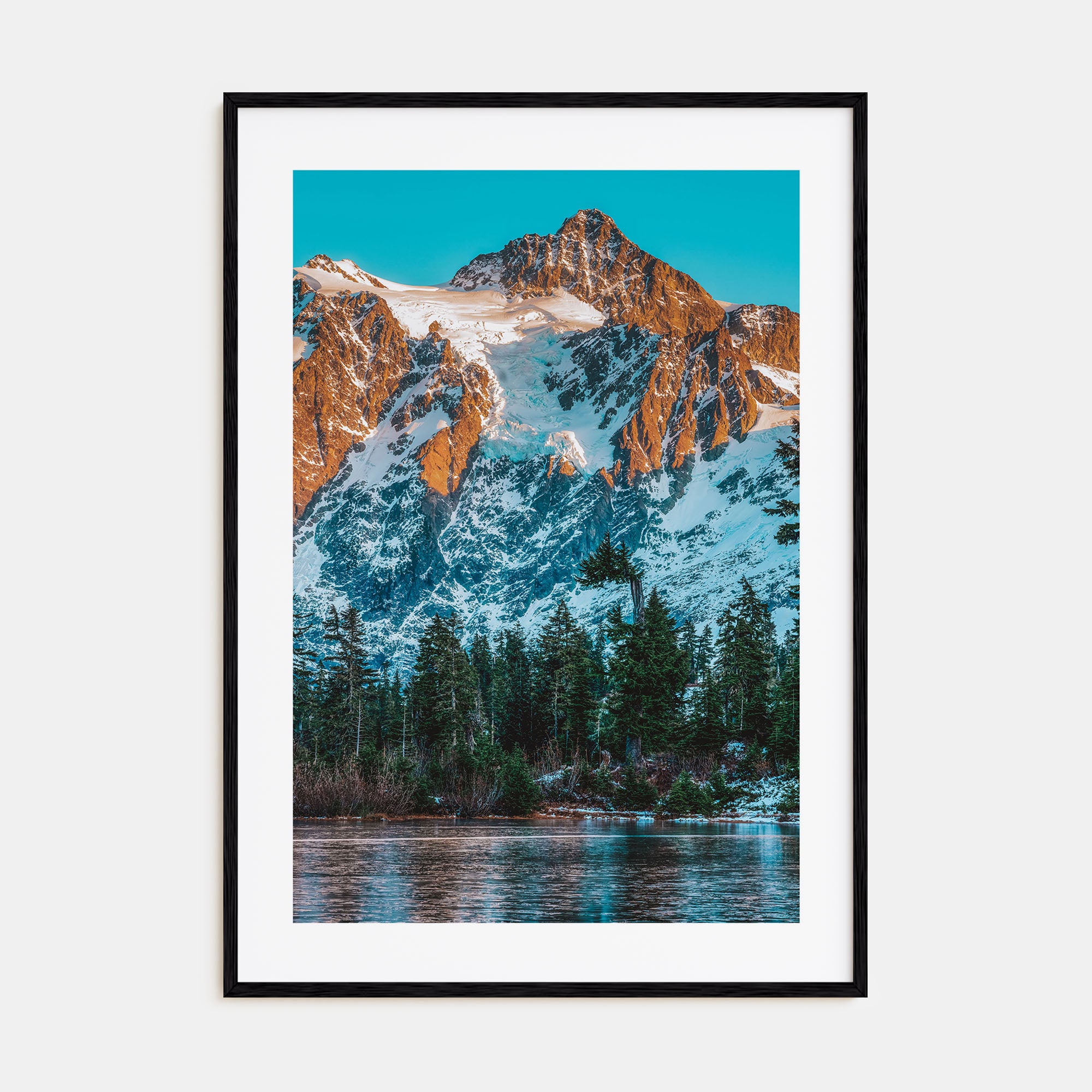 North Cascades National Park Photo Color Poster