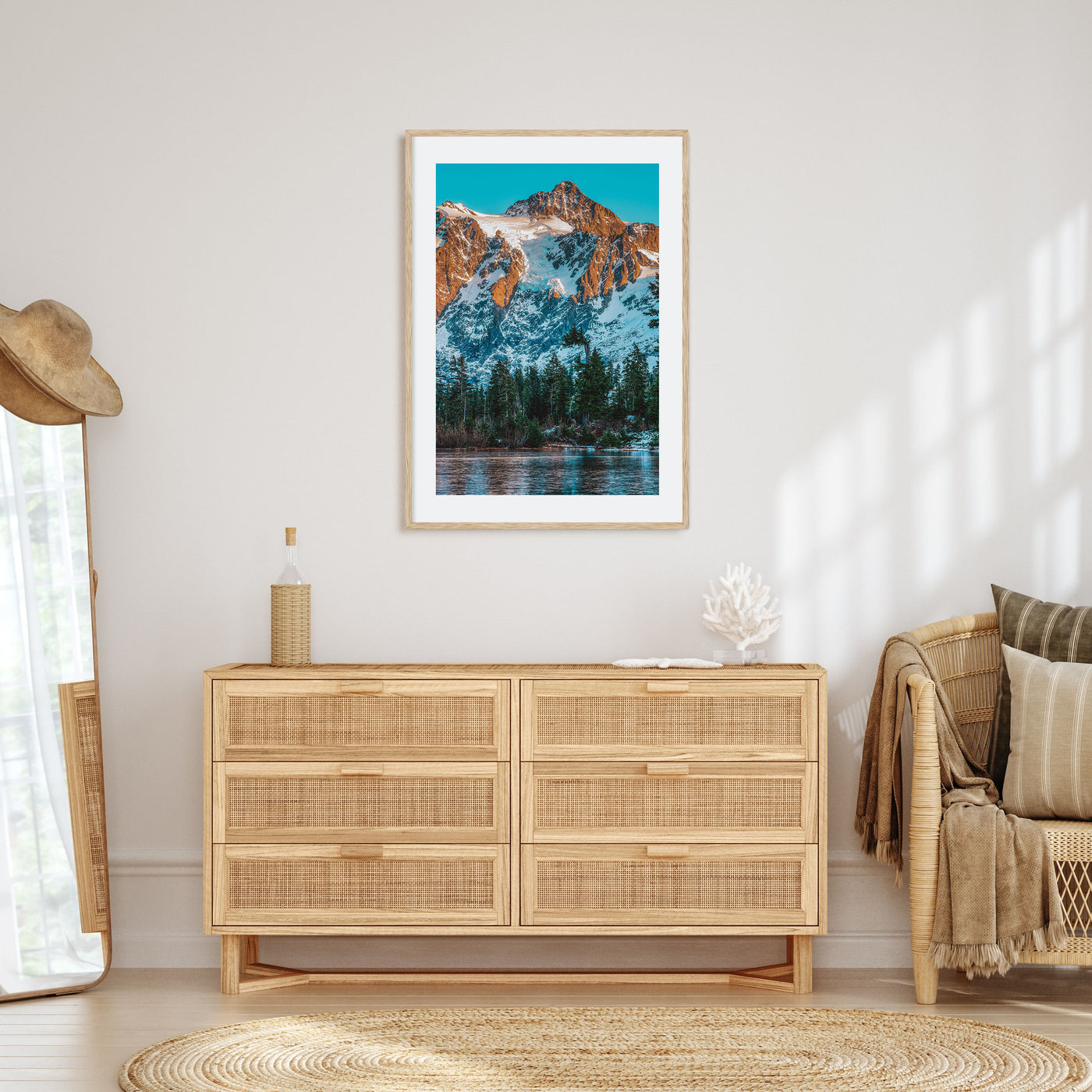 North Cascades National Park Photo Color Poster