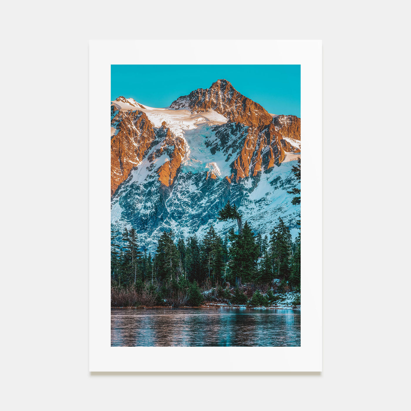North Cascades National Park Photo Color Poster