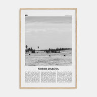 North Dakota Travel B&W No 2 Poster