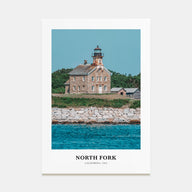North Fork Portrait Color Poster