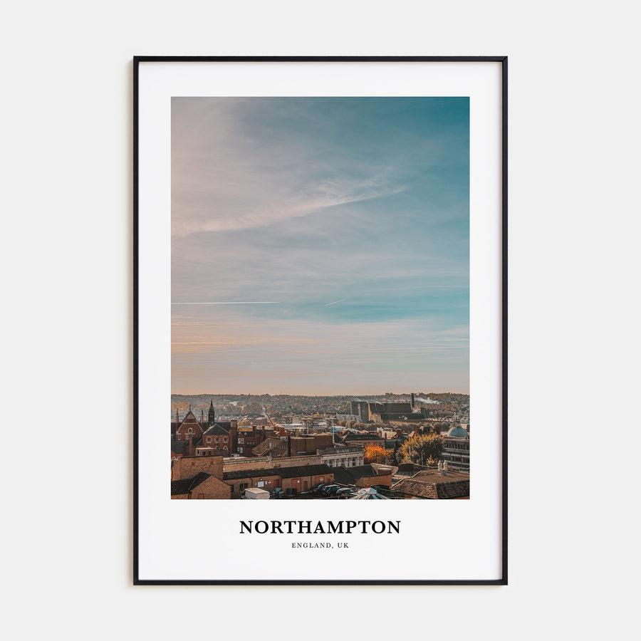 Northampton Portrait Color Poster