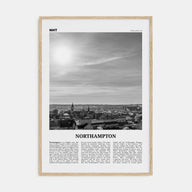 Northampton Travel B&W Poster