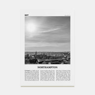 Northampton Travel B&W Poster
