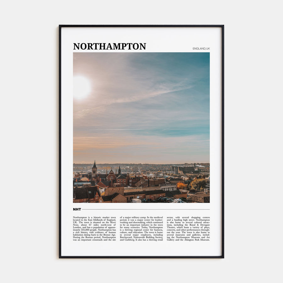 Northampton Travel Color Poster