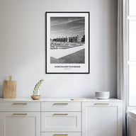 Northamptonshire Portrait B&W Poster