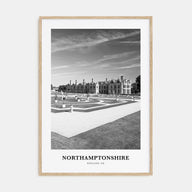 Northamptonshire Portrait B&W Poster