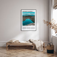 Northern California Travel Color Poster