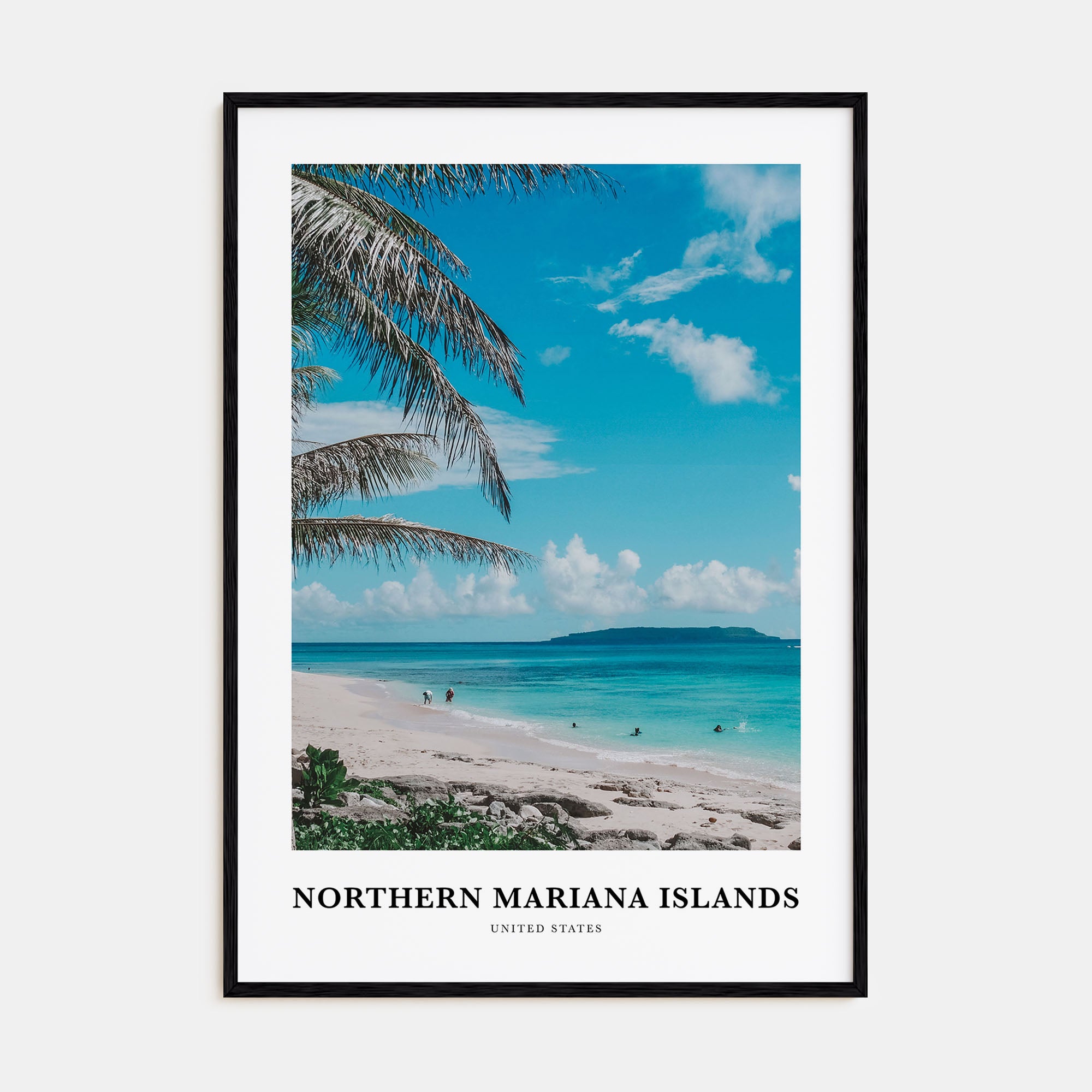 Northern Mariana Islands Portrait Color Poster