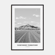 Northern Territory Portrait B&W Poster