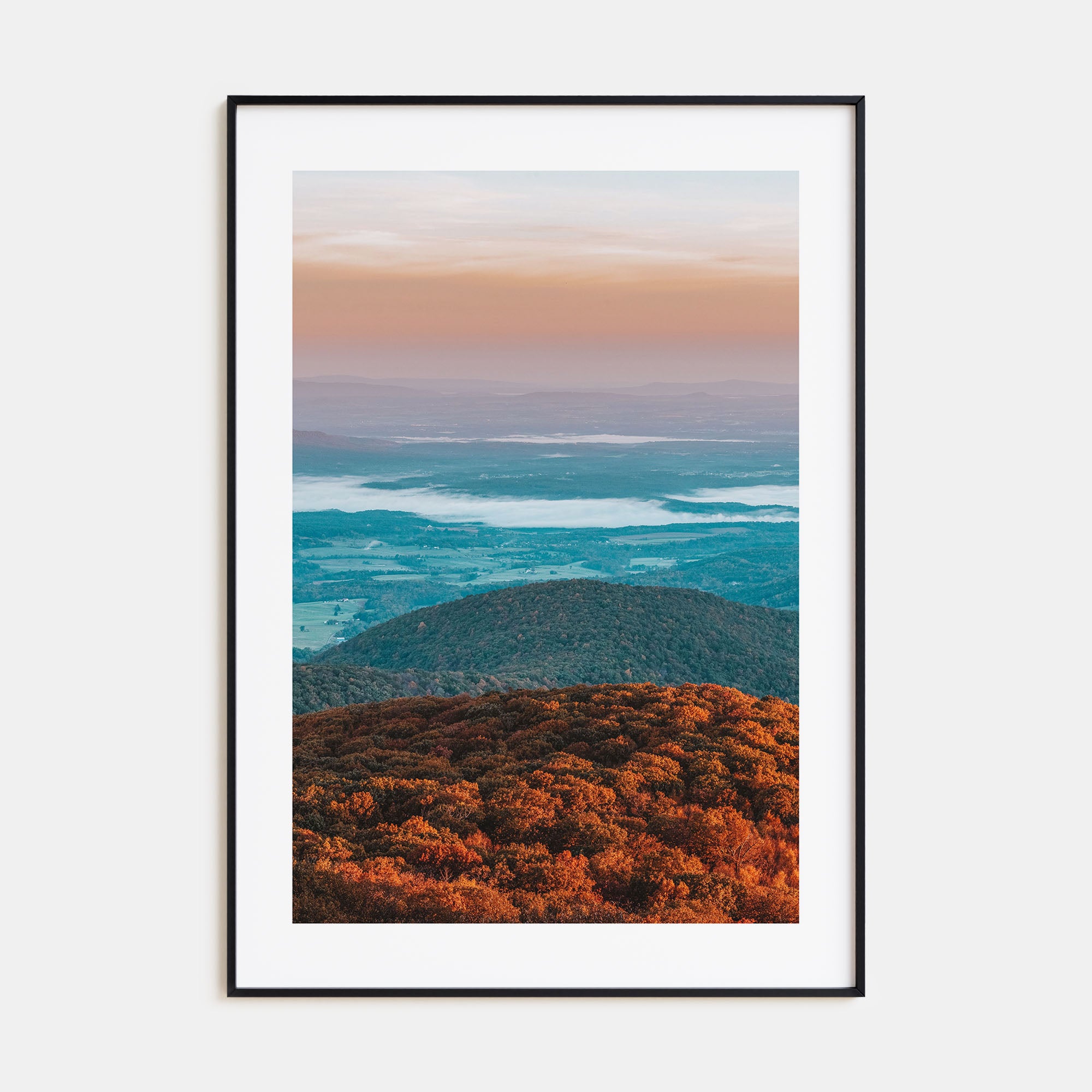 Northern Virginia Photo Color Poster