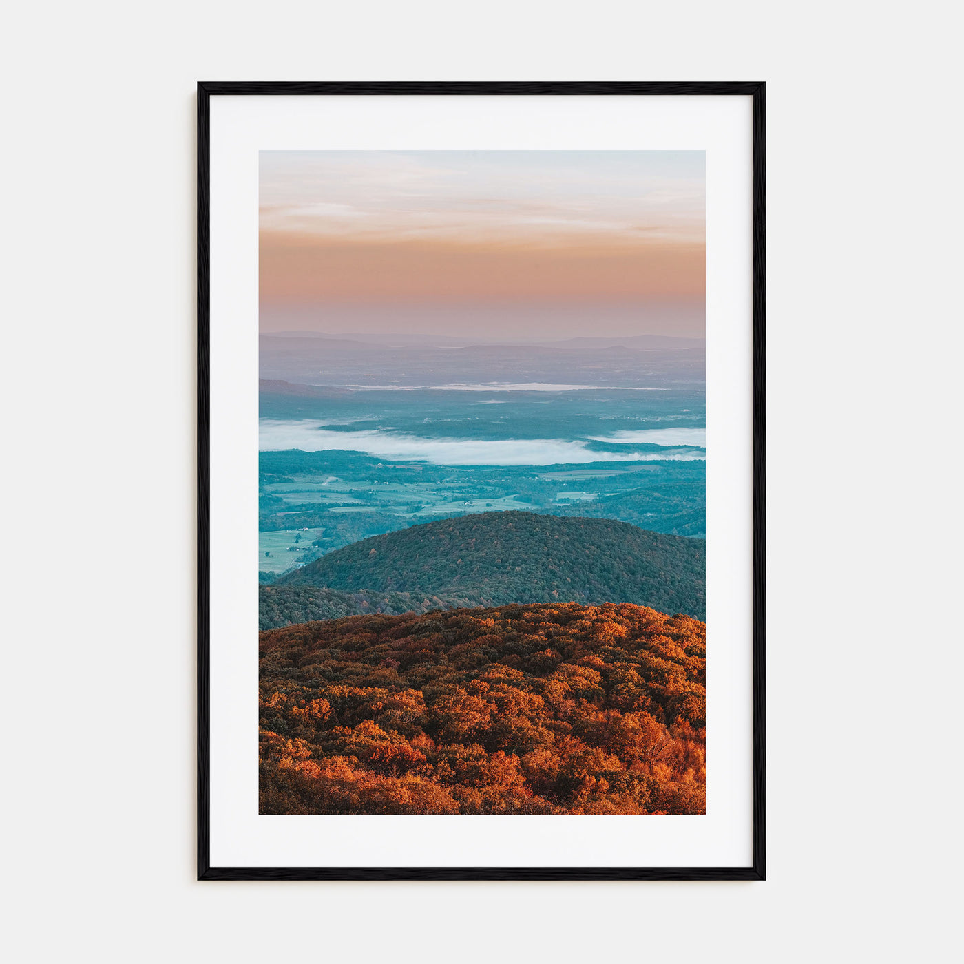 Northern Virginia Photo Color Poster