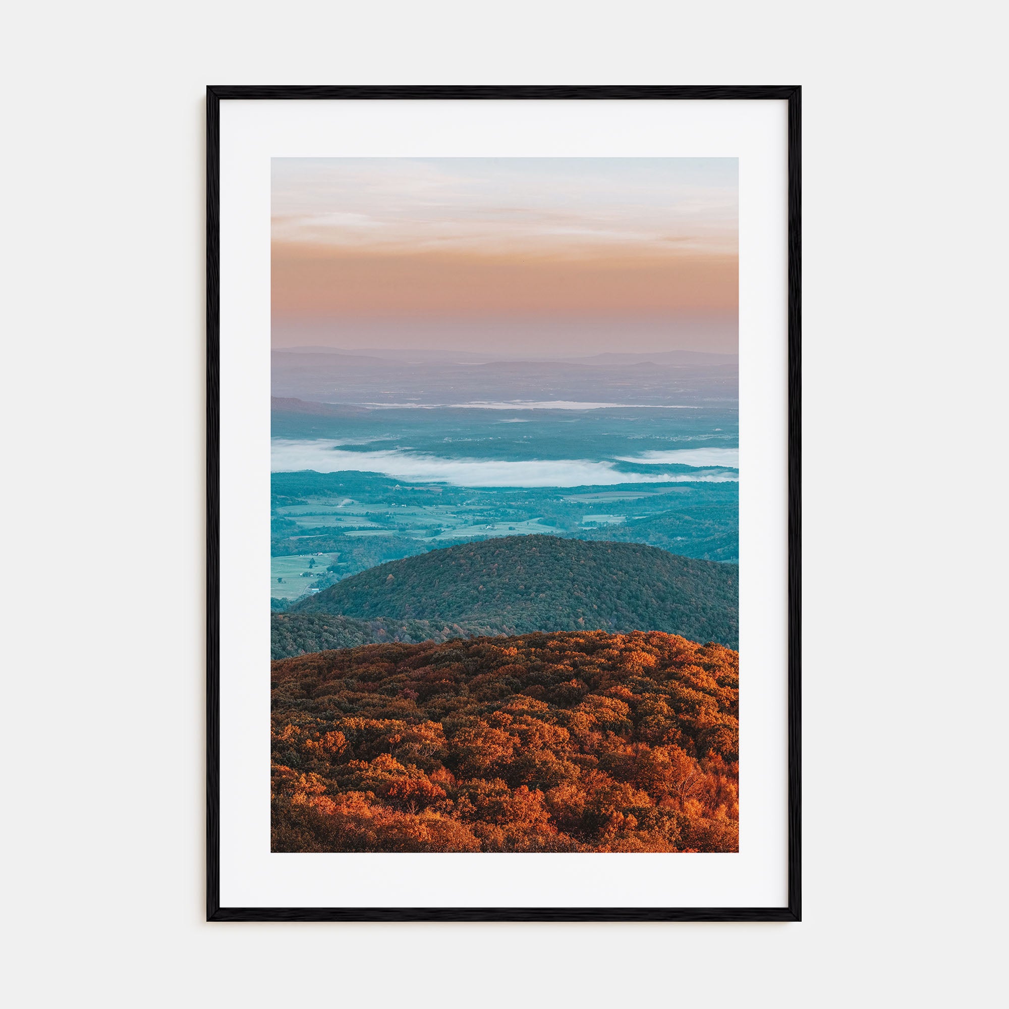 Northern Virginia Photo Color Poster